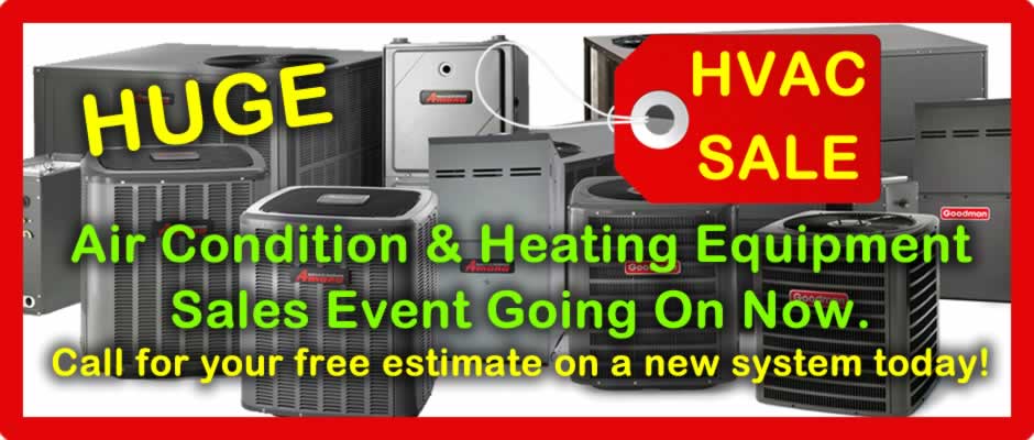 HVAC Equipment Sale