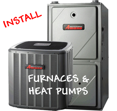 Furnace or Heat Pump Installations